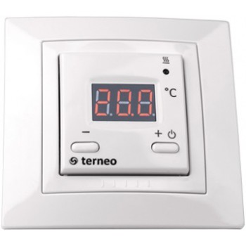 Терморегулятор для теплого пола TERNEO ST белый